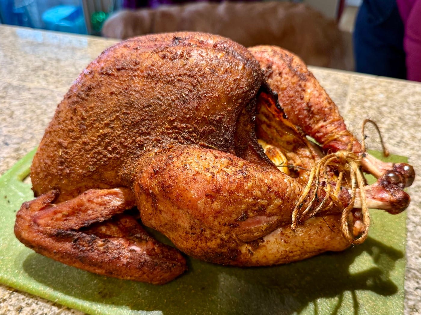 Cajun-Butter Smoked Turkey